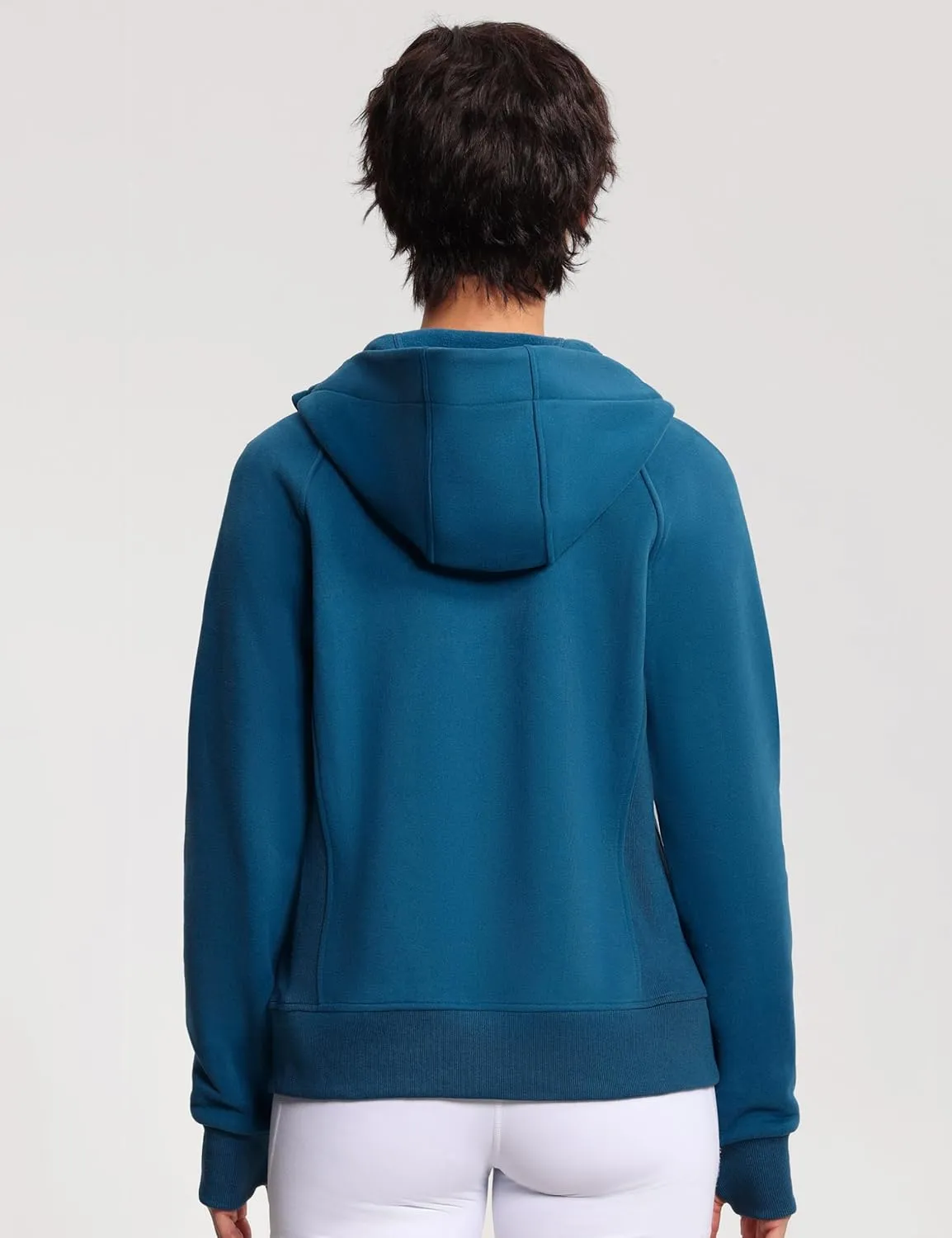 THE GYM PEOPLE Women's Zip Up Hoodies Fleece Workout Jackets Sweatshirts with Pockets Thumb Hole
