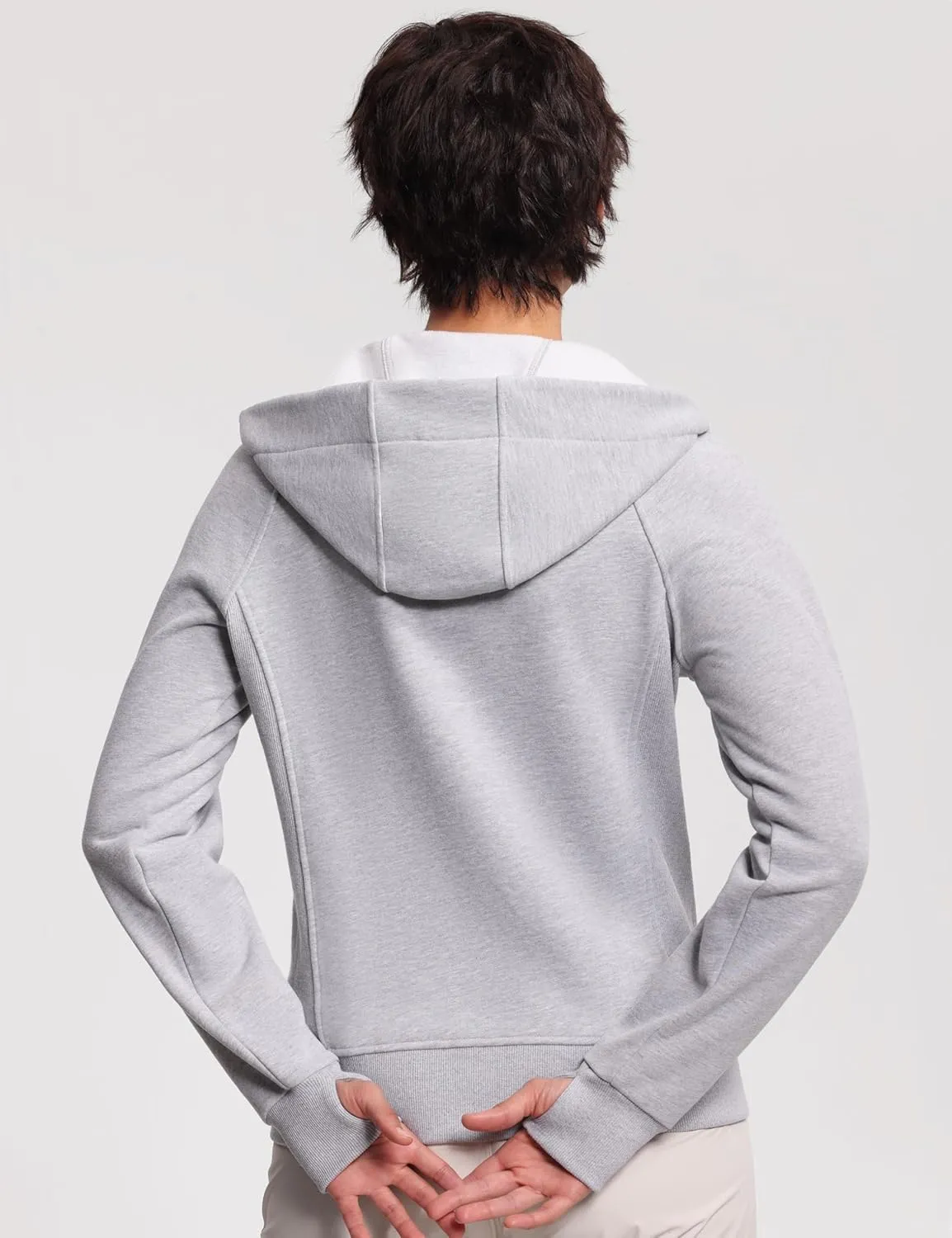 THE GYM PEOPLE Women's Zip Up Hoodies Fleece Workout Jackets Sweatshirts with Pockets Thumb Hole