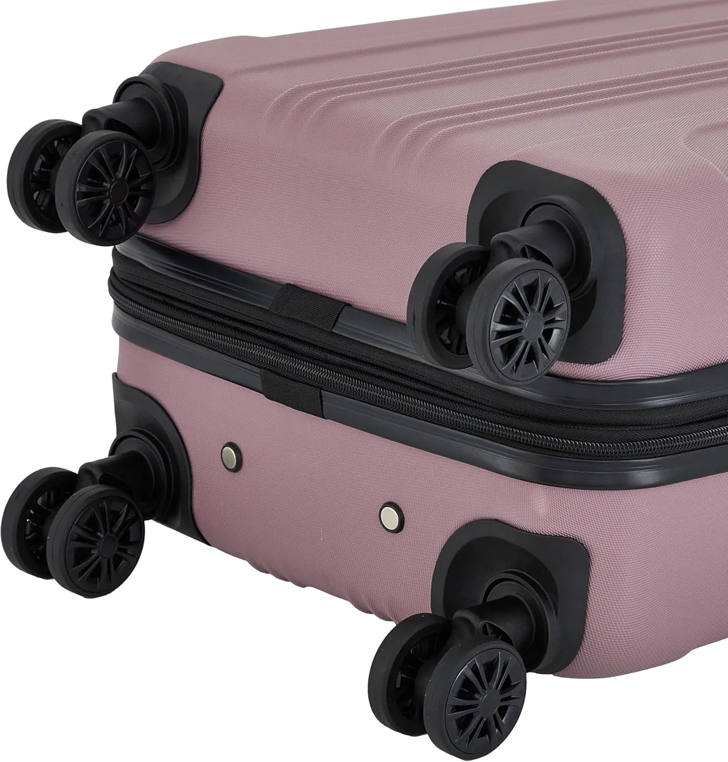 Travelers Club Chicago Plus Hardside Luggage, Purple