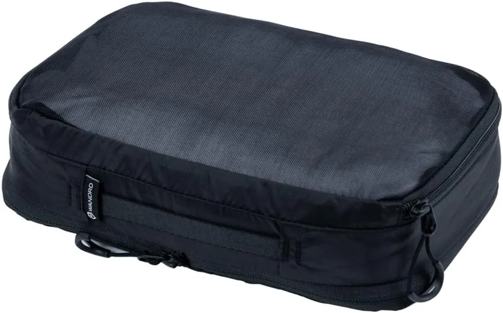 WANDRD Packing Cubes - Medium Packing Cubes for Travel - Suitcase and Luggage Organization and Travel Essentials (Black)