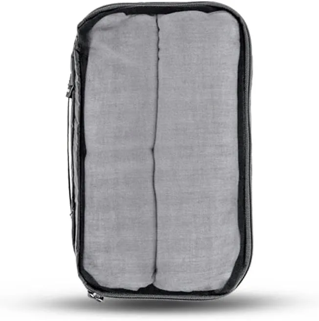 WANDRD Packing Cubes - Medium Packing Cubes for Travel - Suitcase and Luggage Organization and Travel Essentials (Black)