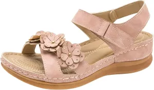 Wedge Sandals for Women Dressy Open Toe Slingback Platform Low Wedge Comfortable Summer Platform Casual Dress Womens Sandal Walking