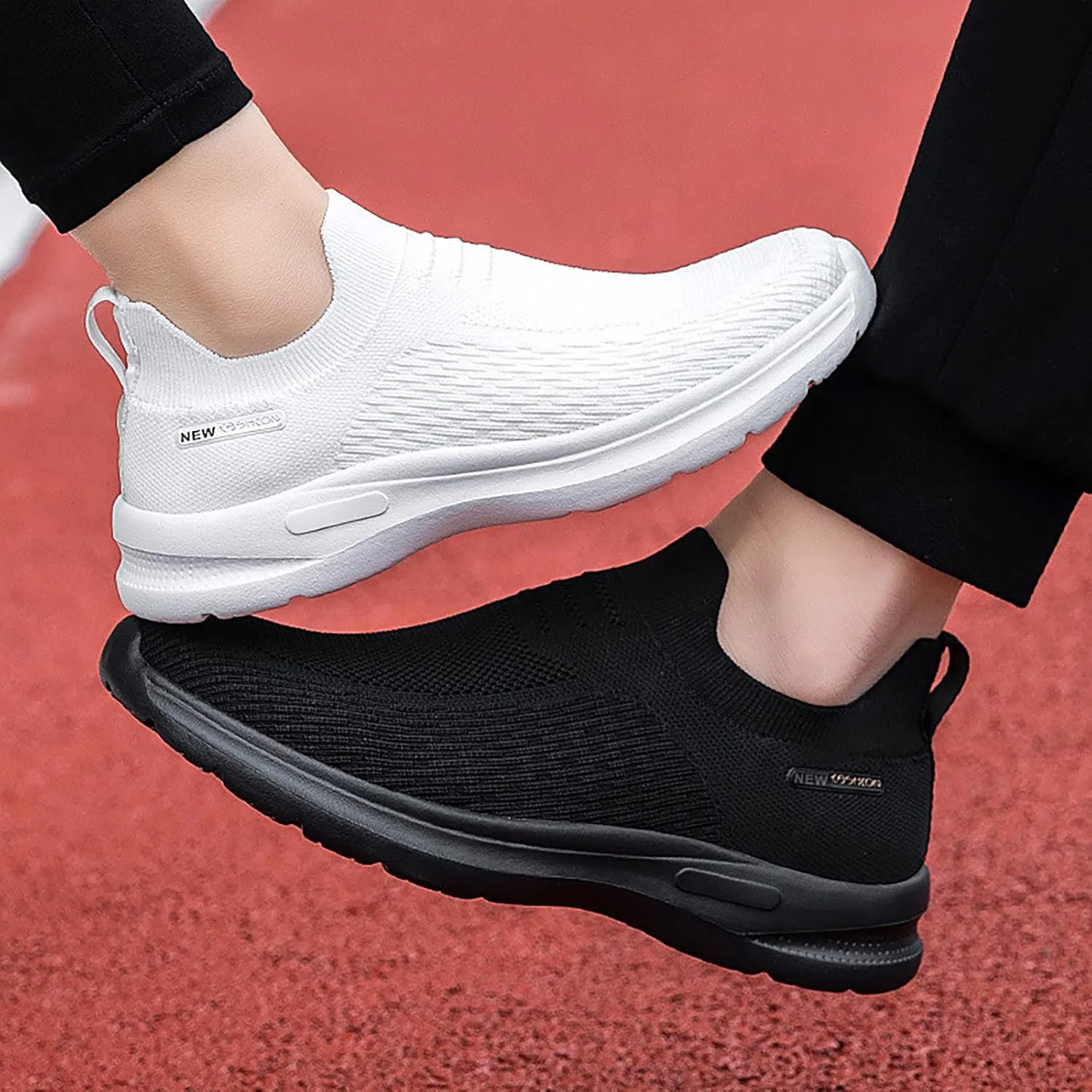 Wedge Sneakers for Women Dressy Size 10 Slip On Sneakers Women Wide Womens Basketball Shoes Size 9 Black Womens White Platform Sneakers Non Slip Work Shoes Women Size 8