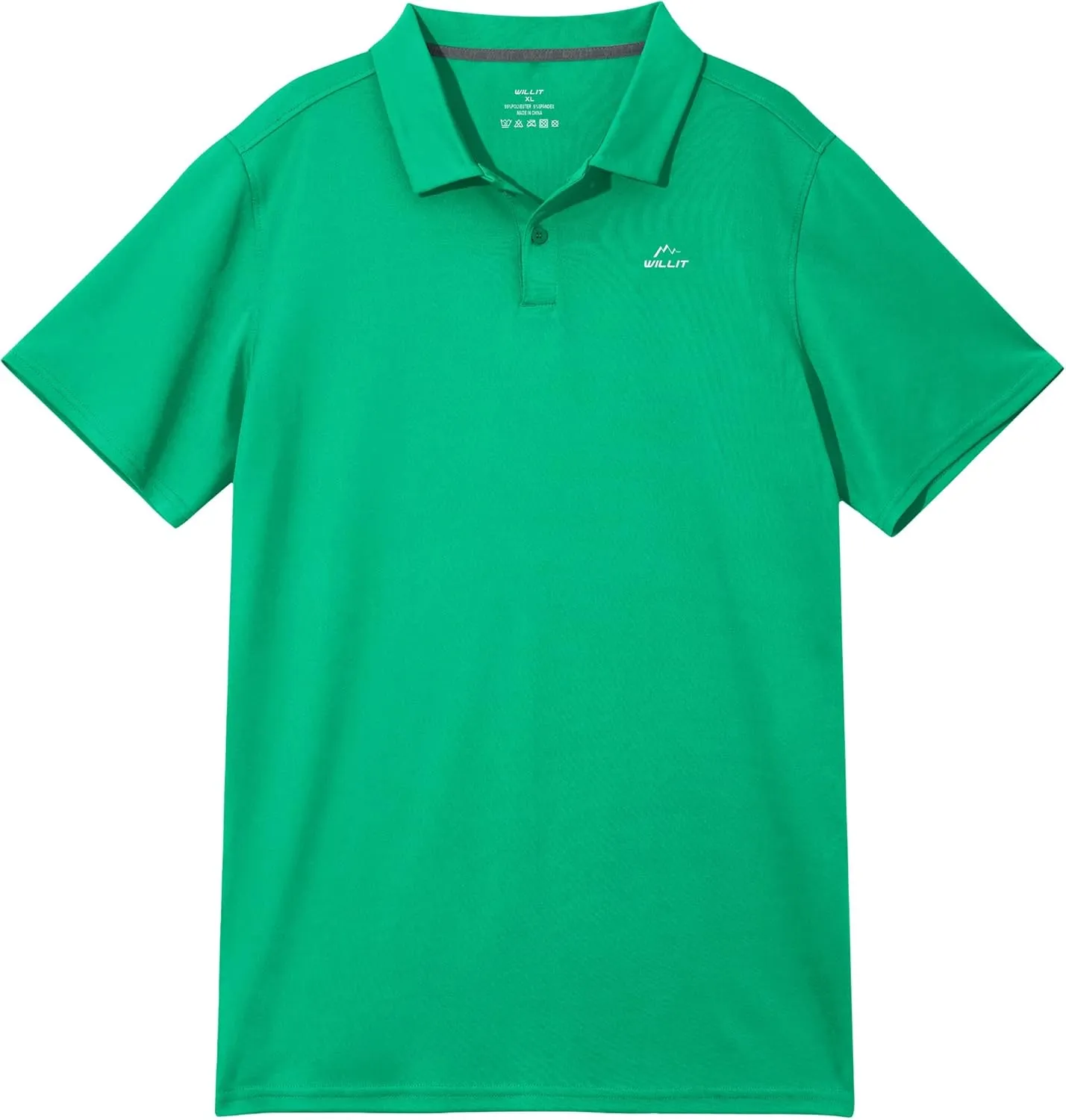Willit Boys' Golf Polo Shirts Short Sleeve Youth Athletic Shirts Kids Quick Dry Active Shirts UPF 50 