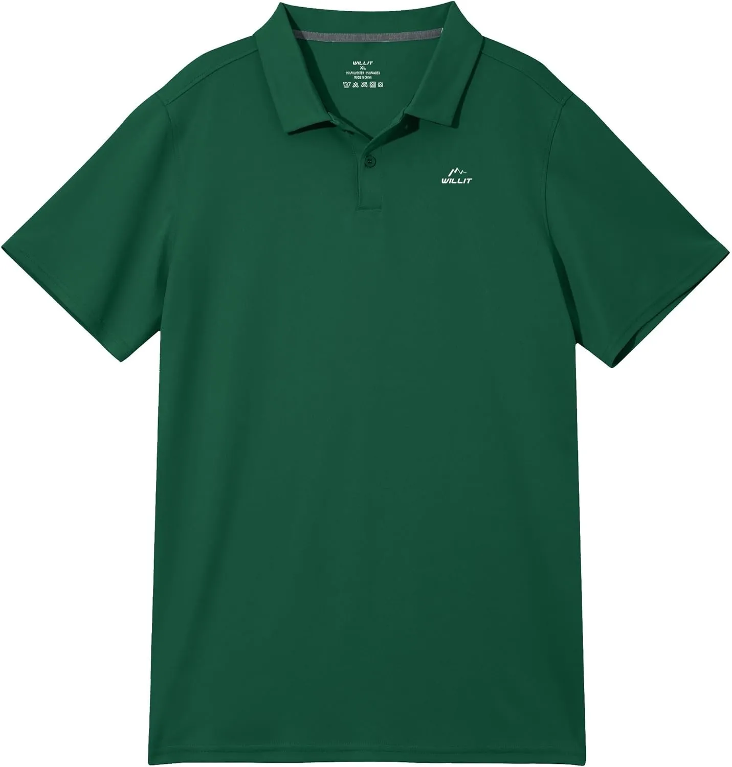 Willit Boys' Golf Polo Shirts Short Sleeve Youth Athletic Shirts Kids Quick Dry Active Shirts UPF 50 