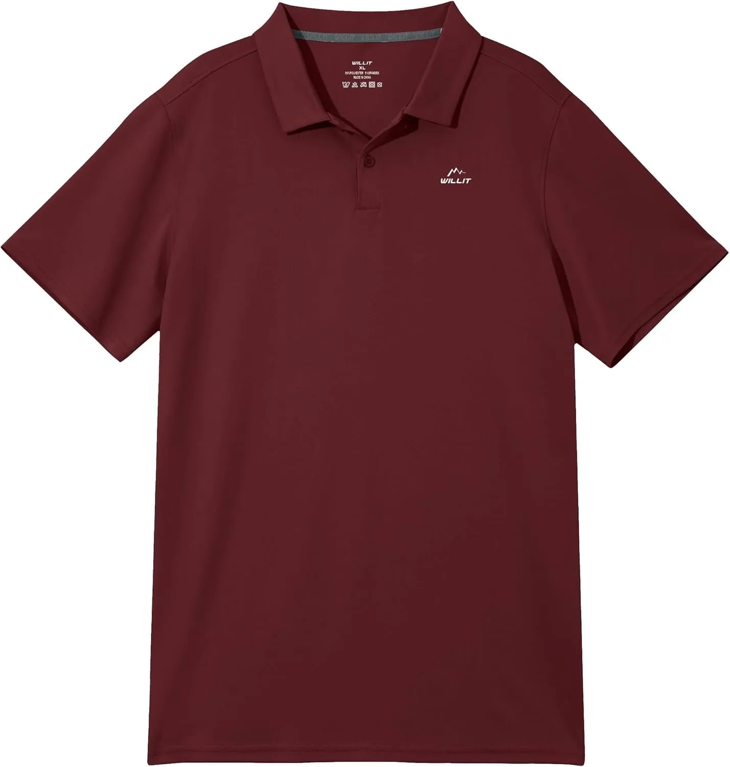 Willit Boys' Golf Polo Shirts Short Sleeve Youth Athletic Shirts Kids Quick Dry Active Shirts UPF 50 