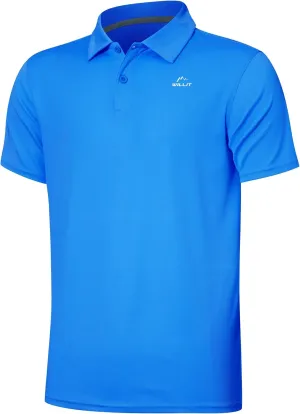 Willit Boys' Golf Polo Shirts Short Sleeve Youth Athletic Shirts Kids Quick Dry Active Shirts UPF 50 
