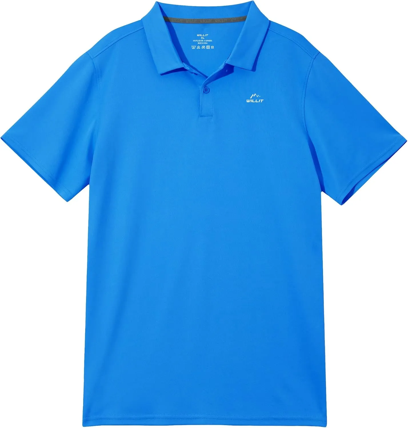 Willit Boys' Golf Polo Shirts Short Sleeve Youth Athletic Shirts Kids Quick Dry Active Shirts UPF 50 