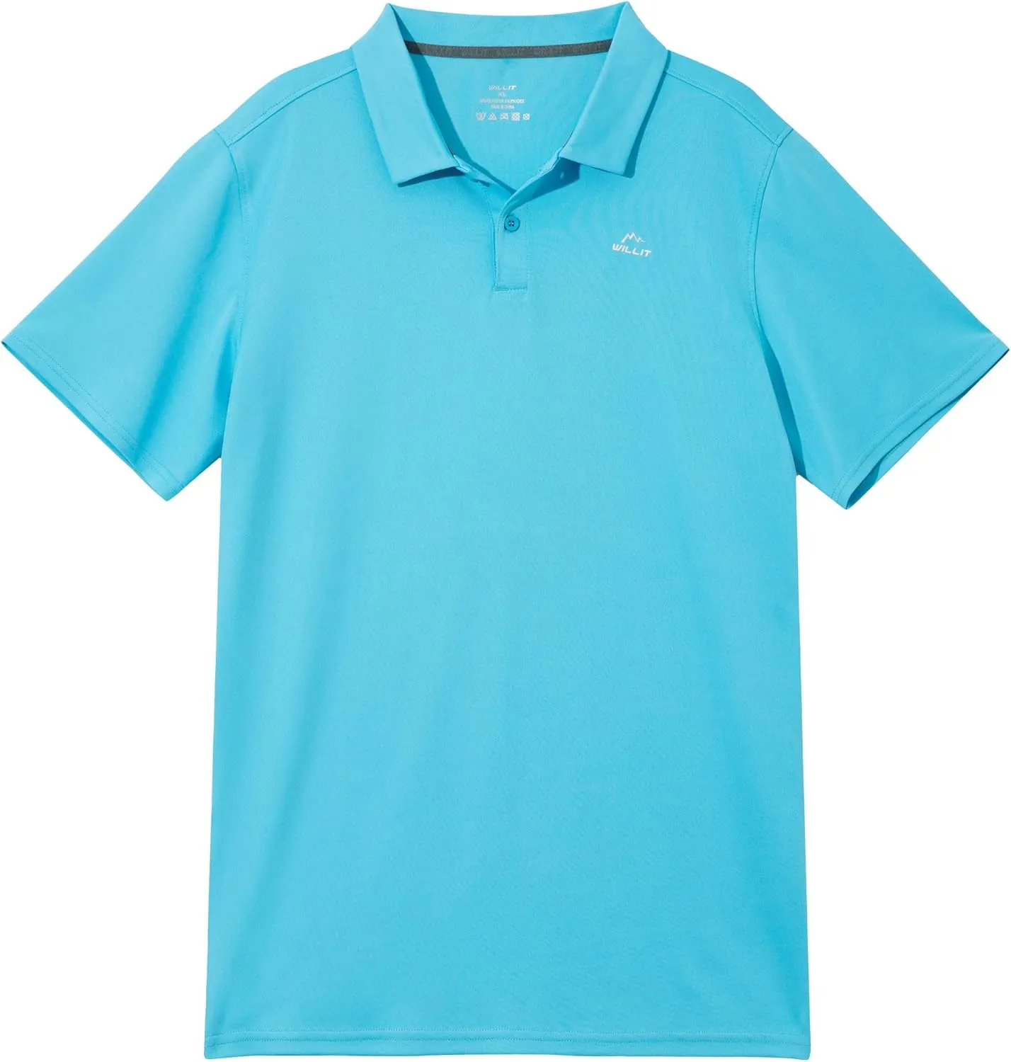 Willit Boys' Golf Polo Shirts Short Sleeve Youth Athletic Shirts Kids Quick Dry Active Shirts UPF 50 