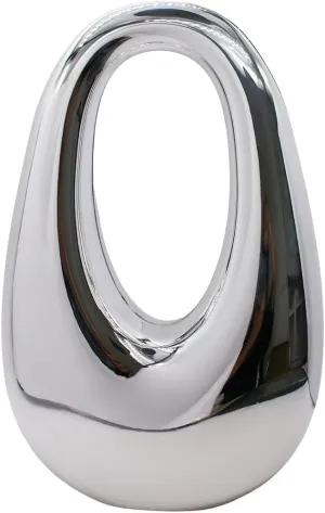 Women Acrylic Clutch Purse Egg Shape Evening Bag Metallic Top Handle Handbag Mirror Shoulder Bag for Wedding Party