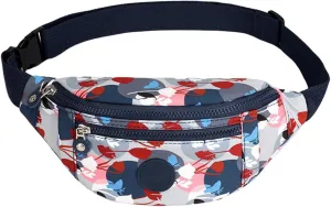 Women Waist Belt Bag Purse Hip Pouch Travel Sport Bum, Fashion Waist Belt Pack Bags Crossbody Pouch Money Shoulder Purse (A)