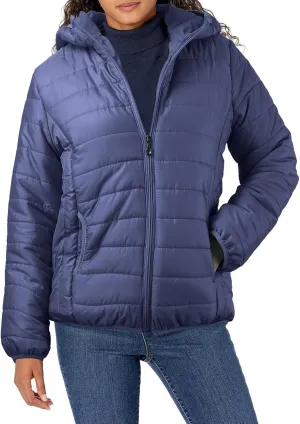 Womens Lightweight Parkas Windproof Slim Fit Solid Long Sleeve Down Jacket Short Bomber Hooded Winter Puffer Jackets