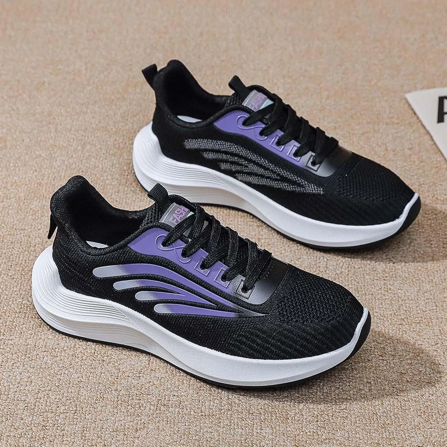 Womens Sneakers Size 11 Wide Width Pull On Shoes Womens Sneakers Women's Tennis Shoes Size 9 Walking Women Sneakers Black and White Women's Hiking Shoes Arch Support