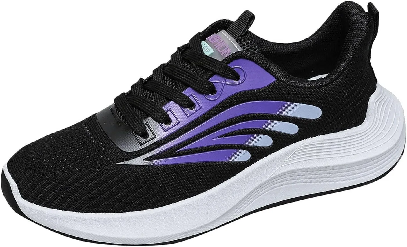 Womens Sneakers Size 11 Wide Width Pull On Shoes Womens Sneakers Women's Tennis Shoes Size 9 Walking Women Sneakers Black and White Women's Hiking Shoes Arch Support