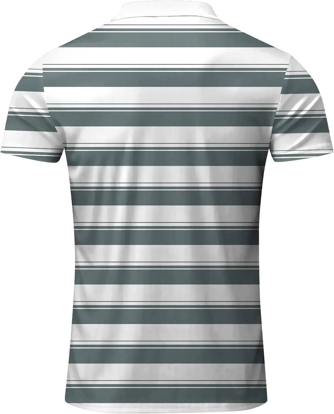Ymosrh Men's Polo Shirts Short Sleeves Button-Down Print Clothing Apparel Fashion Designer Casual Breathable Shirts, S-3XL